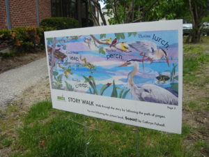 Scoot Story Walk Sign